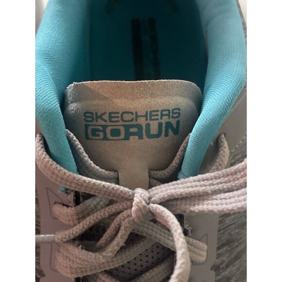 Skechers Women Gray Go Run Sneakers Size 8.5 - Picture 7 of 9